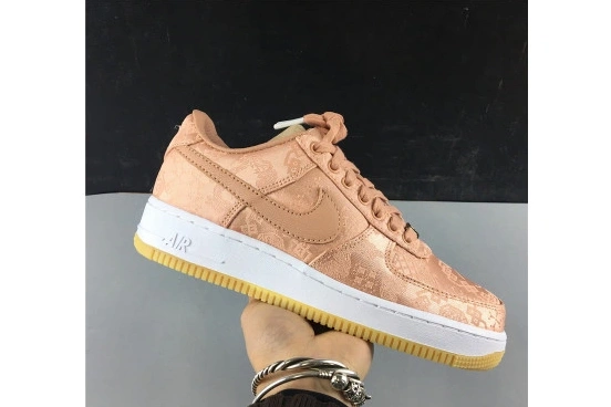 Clot CJ5290-600 Low Air Silk Rose  Force 1 Gold 0312